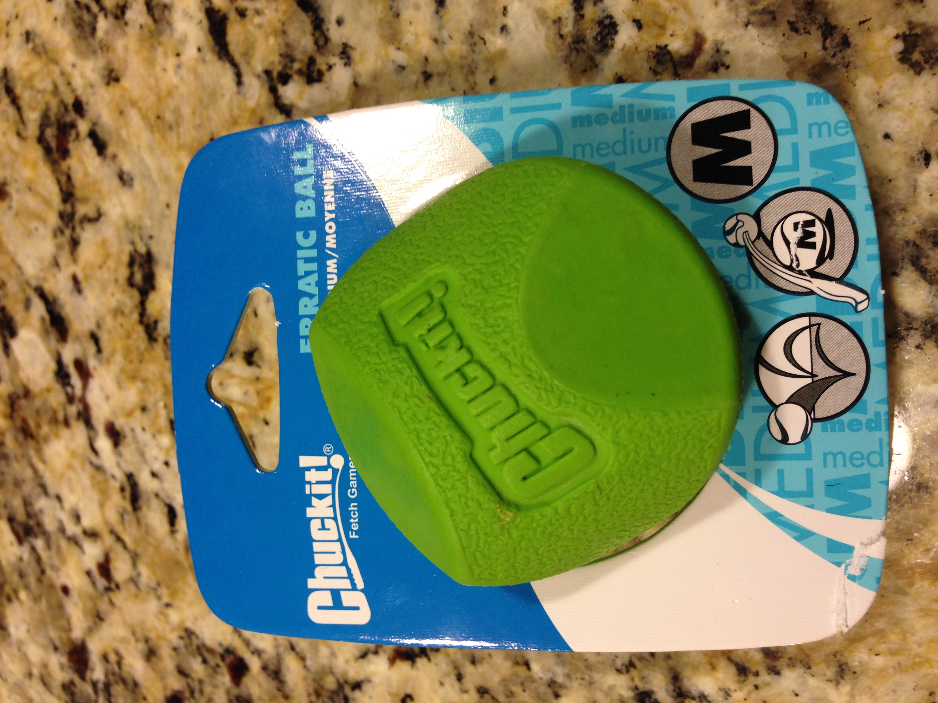 clutch ball dog toy